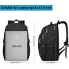 imageDella Gao College Laptop Backpack with Pencil Case Pink Travel Backpack for Women Waterproof Computer Back Pack for Travel Business Work College Pink 156 InchBlack Blue 184 Inch
