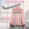 imageDella Gao College Laptop Backpack with Pencil Case Pink Travel Backpack for Women Waterproof Computer Back Pack for Travel Business Work College Pink 156 InchPeachy Pink