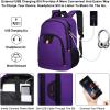 imageDella Gao College Laptop Backpack with Pencil Case Pink Travel Backpack for Women Waterproof Computer Back Pack for Travel Business Work College Pink 156 InchPurple