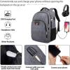 imageDella Gao College Laptop Backpack with Pencil Case Pink Travel Backpack for Women Waterproof Computer Back Pack for Travel Business Work College Pink 156 InchGrey