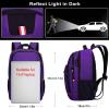 imageDella Gao College Laptop Backpack with Pencil Case Pink Travel Backpack for Women Waterproof Computer Back Pack for Travel Business Work College Pink 156 InchPurple