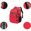 imageDella Gao College Laptop Backpack with Pencil Case Pink Travel Backpack for Women Waterproof Computer Back Pack for Travel Business Work College Pink 156 InchRed