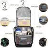 imageDella Gao Hanging Toiletry Bag for Women Travel Toiletry Bags Makeup Bag Organizer Waterresistant Cosmetic Bag for Essentials Accessories PurpleBlackXS001S