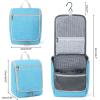imageDella Gao Hanging Toiletry Bag for Women Travel Toiletry Bags Makeup Bag Organizer Waterresistant Cosmetic Bag for Essentials Accessories PurpleBlue