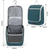 imageDella Gao Hanging Toiletry Bag for Women Travel Toiletry Bags Makeup Bag Organizer Waterresistant Cosmetic Bag for Essentials Accessories PurpleDark Green