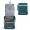 imageDella Gao Hanging Toiletry Bag for Women Travel Toiletry Bags Makeup Bag Organizer Waterresistant Cosmetic Bag for Essentials Accessories PurpleDark Green