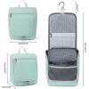 imageDella Gao Hanging Toiletry Bag for Women Travel Toiletry Bags Makeup Bag Organizer Waterresistant Cosmetic Bag for Essentials Accessories PurpleGreen