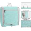 imageDella Gao Hanging Toiletry Bag for Women Travel Toiletry Bags Makeup Bag Organizer Waterresistant Cosmetic Bag for Essentials Accessories PurpleGreenL