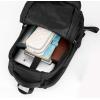 imageDella Gao Pencil Case Large Capacity Pencil Pouch Soft Quilted Pen Bag Office Stationery Organizer Sturdy Pencil Bag for Men Women  BeigeBeige