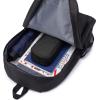 imageDella Gao Pencil Case Large Capacity Pencil Pouch Soft Quilted Pen Bag Office Stationery Organizer Sturdy Pencil Bag for Men Women  BeigeDellaGaoWJ001BK
