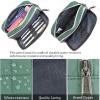 imageDella Gao Small Pencil Case Large Capacity Pencil Pouch Marker Pen Bag Coin Pouch Office Stationery Organizer Beige03RHDarkGreen02RH