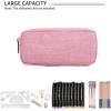 imageDella Gao Small Pencil Case Large Capacity Pencil Pouch Marker Pen Bag Coin Pouch Office Stationery Organizer Beige03RHPink