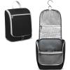 imageDella Gao Hanging Toiletry Bag for Women Travel Toiletry Bags Makeup Bag Organizer Waterresistant Cosmetic Bag for Essentials Accessories PurpleBlack