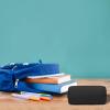 imageDella Gao Small Pencil Case Large Capacity Pencil Pouch Marker Pen Bag Coin Pouch Office Stationery Organizer BalckBalck