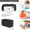 imageDella Gao Small Pencil Case Large Capacity Pencil Pouch Marker Pen Bag Coin Pouch Office Stationery Organizer BalckBlack02RH