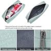 imageDella Gao Small Pencil Case Large Capacity Pencil Pouch Marker Pen Bag Coin Pouch Office Stationery Organizer BalckGreen