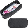 imageDella Gao Small Pencil Case Large Capacity Pencil Pouch Marker Pen Bag Coin Pouch Office Stationery Organizer BalckBlack Sewing